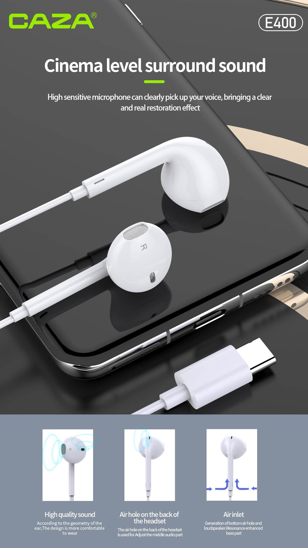 Earphone Cable E400 — image 3 of 3
