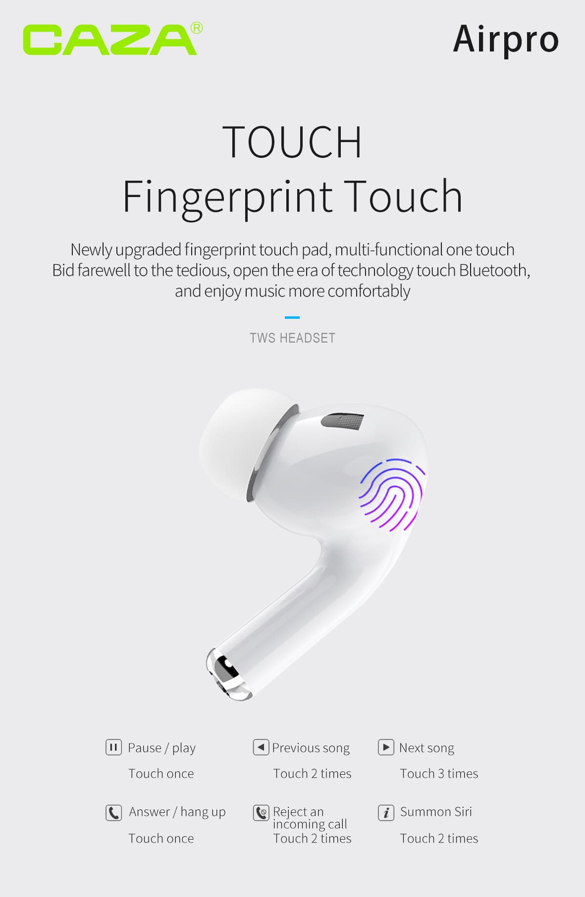 Wirelees Bluetooth H-800(AirPods Pro) — image 1 of 4