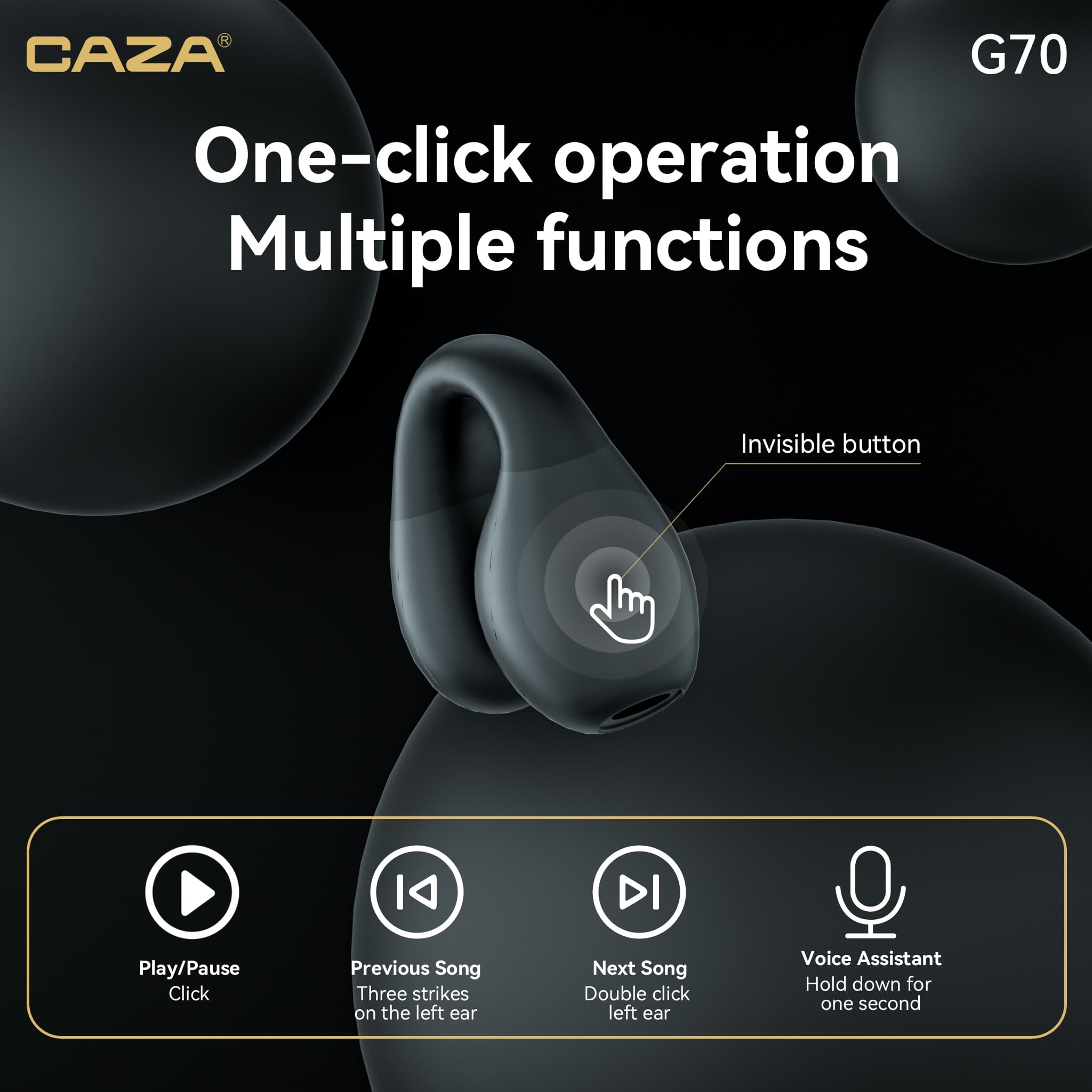 Wireless Earphone G-70 — image 3 of 4